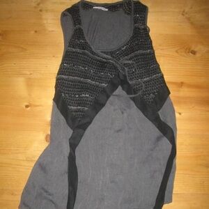Sleeveless mado et les autres unique whimsygoth layering piece vest layered